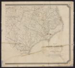 Map of North Carolina by W.C. Kerr ; assisted by Wm. Cain.